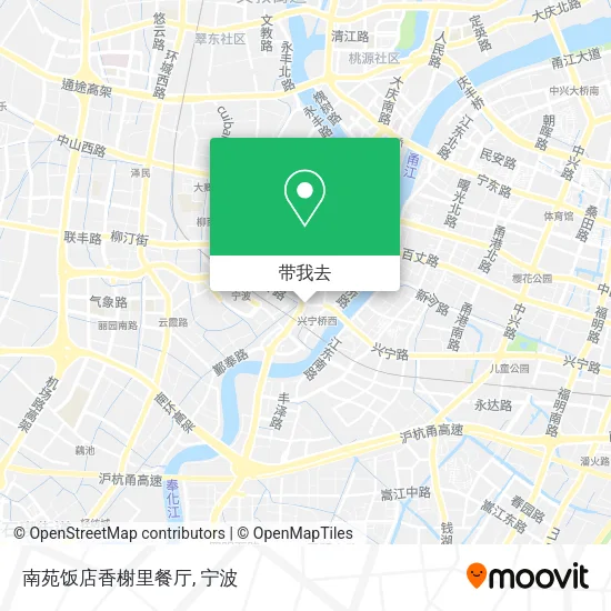 南苑饭店香榭里餐厅地图