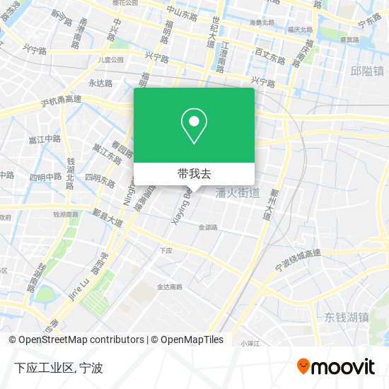 下应工业区地图