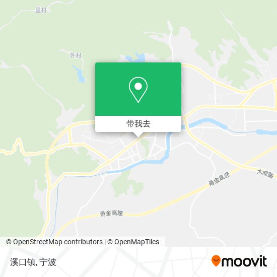 溪口镇地图