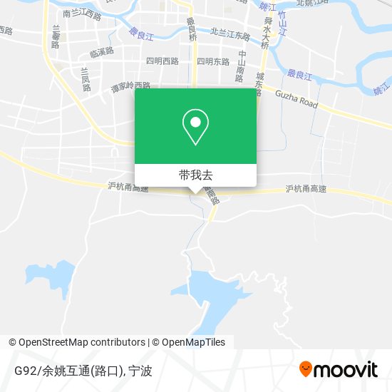 G92/余姚互通(路口)地图