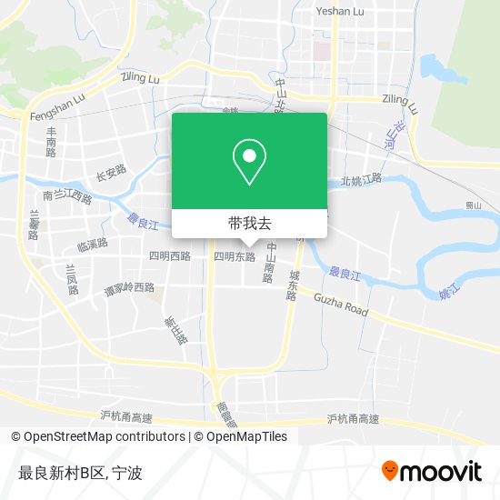 最良新村B区地图