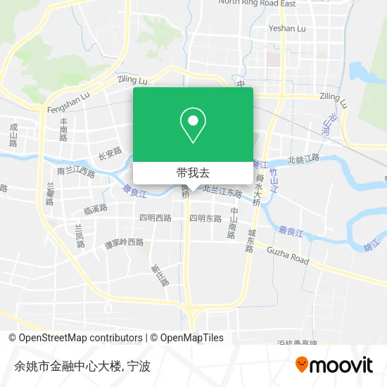 余姚市金融中心大楼地图