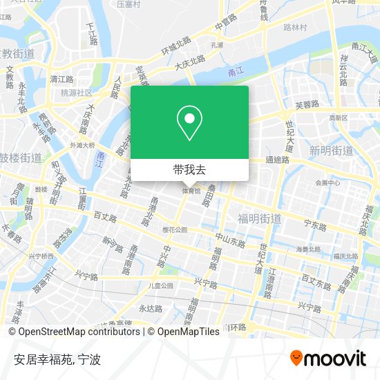 安居幸福苑地图