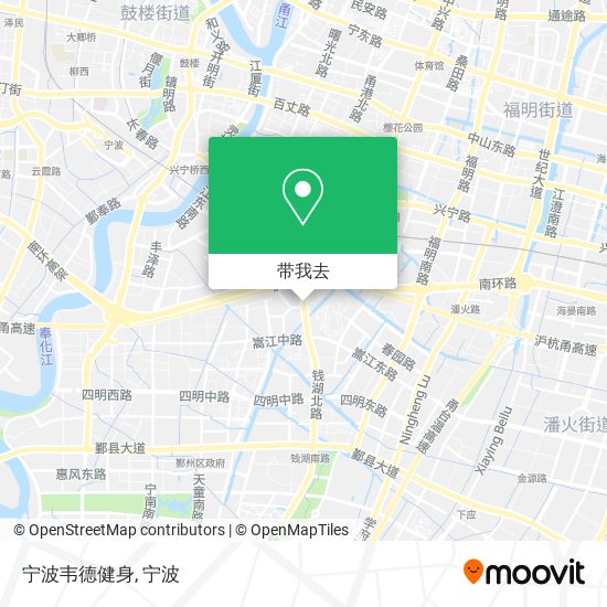 宁波韦德健身地图