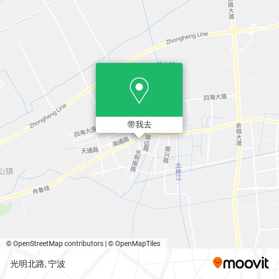 光明北路地图