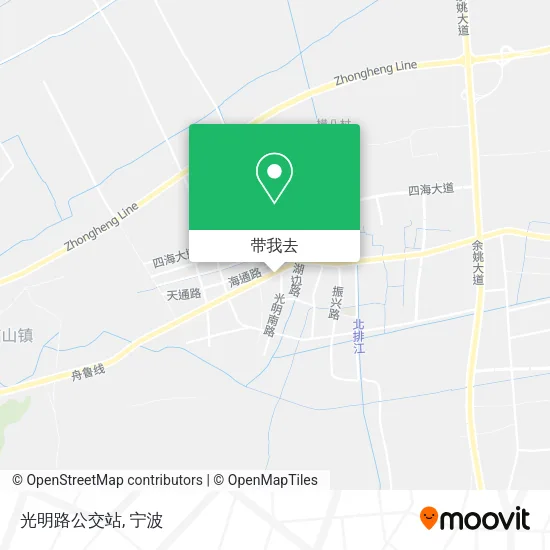 光明路公交站地图