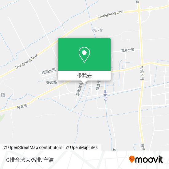 G排台湾大鸡排地图