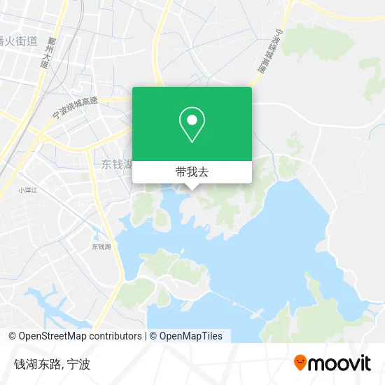 钱湖东路地图