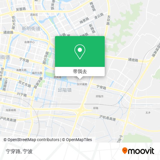 宁穿路地图
