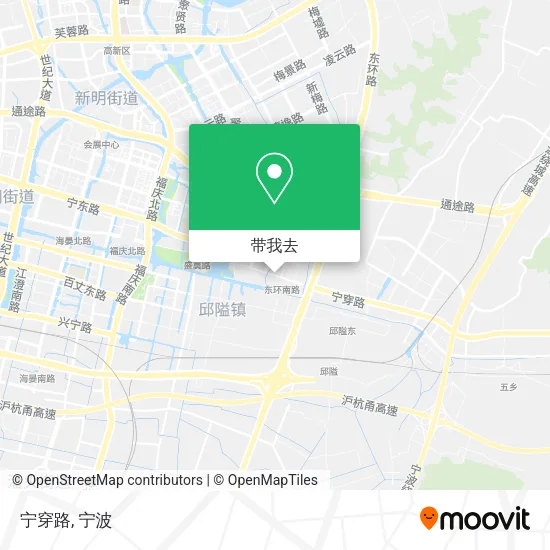 宁穿路地图