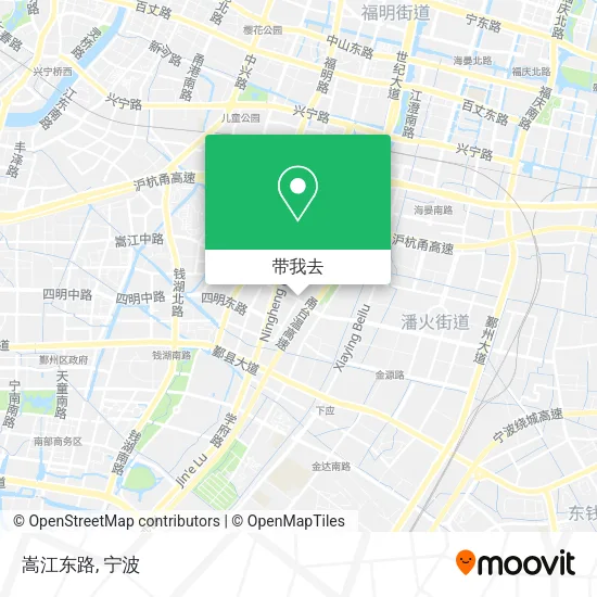 嵩江东路地图