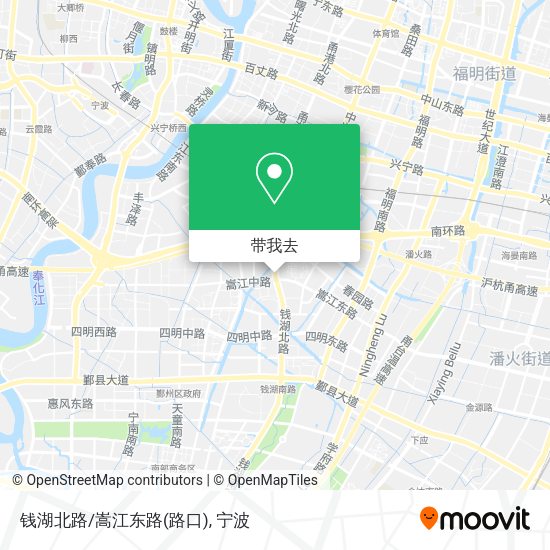 钱湖北路/嵩江东路(路口)地图