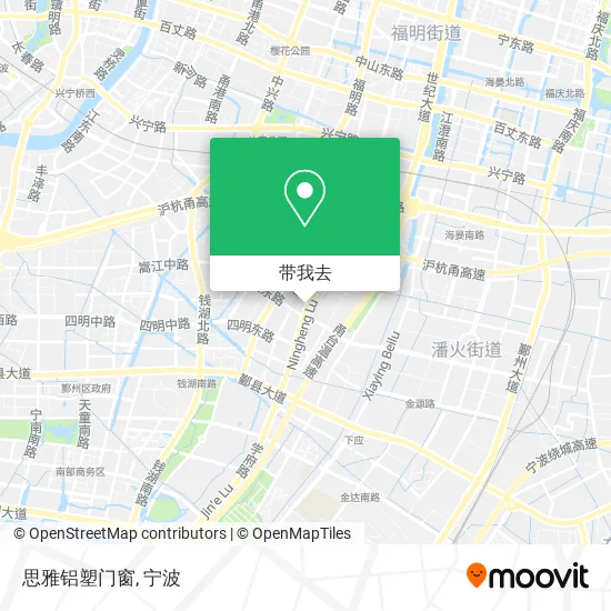 思雅铝塑门窗地图