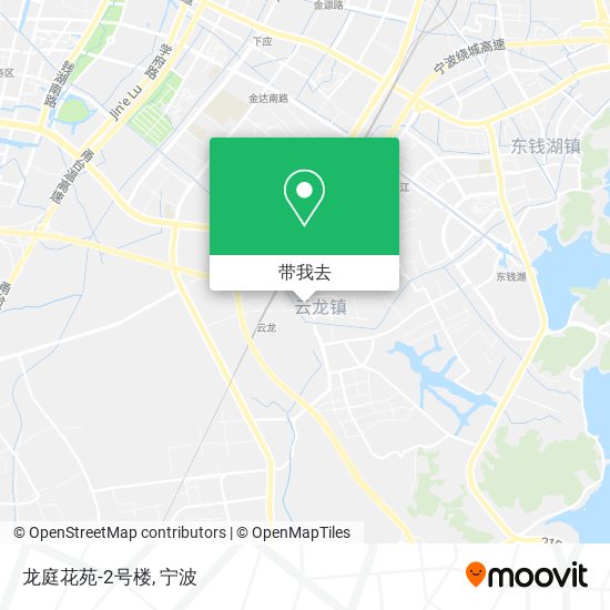 龙庭花苑-2号楼地图