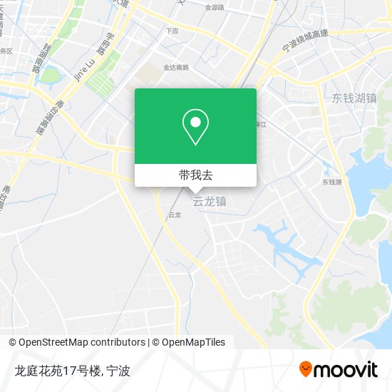 龙庭花苑17号楼地图
