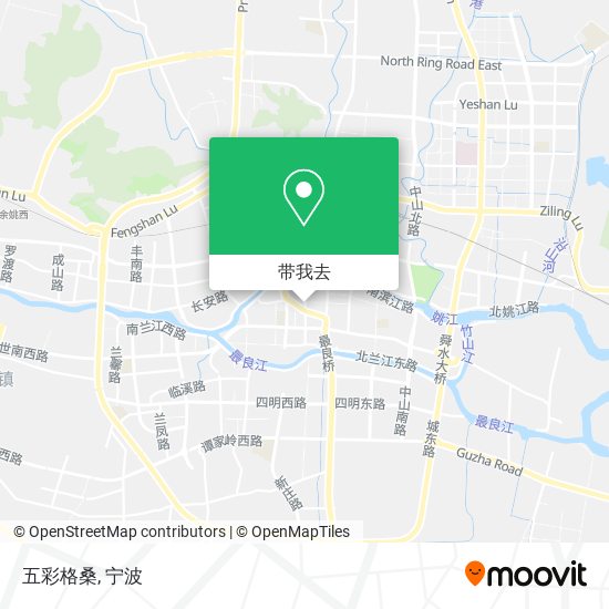 五彩格桑地图