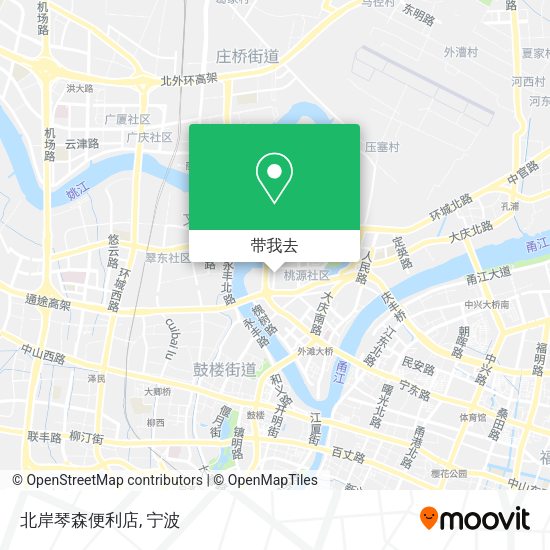 北岸琴森便利店地图