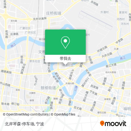 北岸琴森-停车场地图