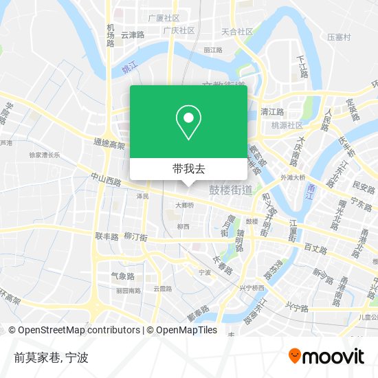 前莫家巷地图
