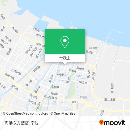 海港东方酒店地图