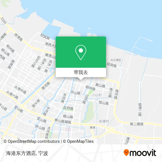 海港东方酒店地图