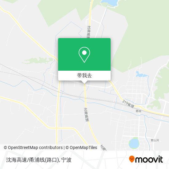 沈海高速/甬浦线(路口)地图