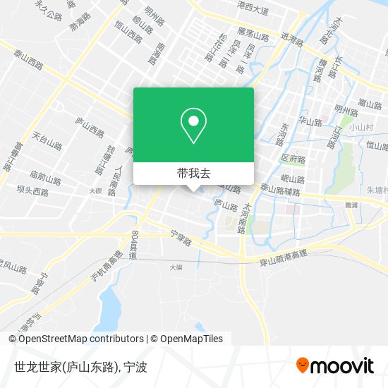 世龙世家(庐山东路)地图