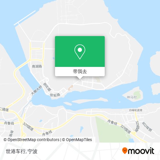 世港车行地图