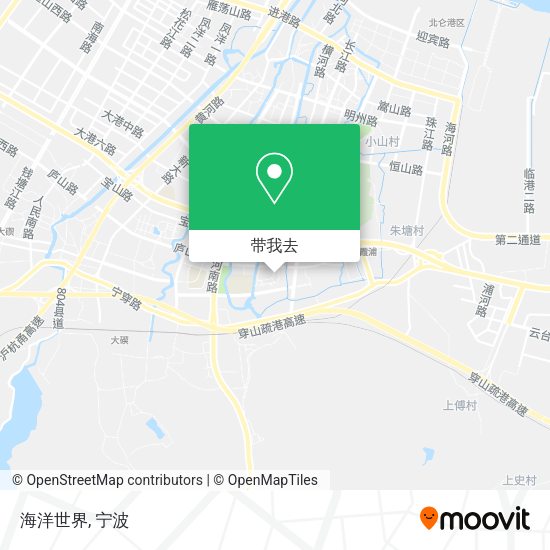 海洋世界地图