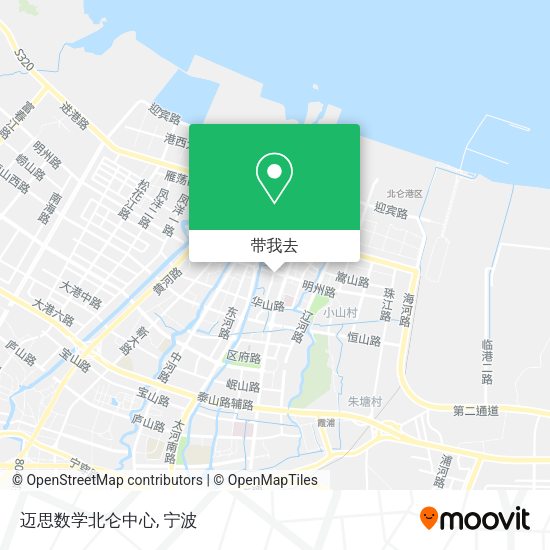 迈思数学北仑中心地图