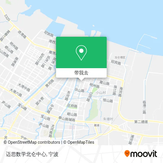 迈思数学北仑中心地图