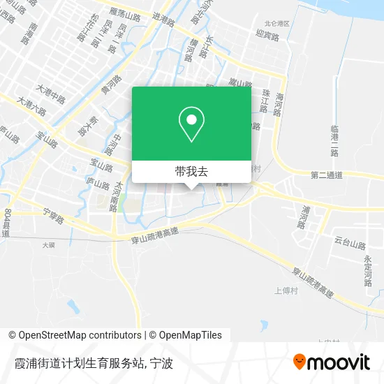 霞浦街道计划生育服务站地图