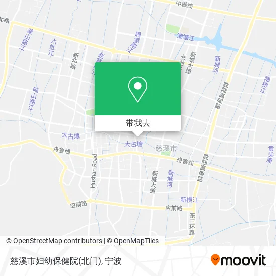 慈溪市妇幼保健院(北门)地图