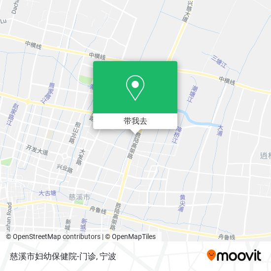 慈溪市妇幼保健院-门诊地图