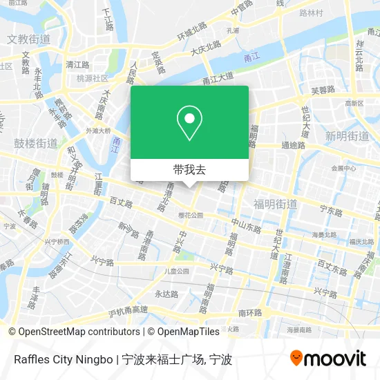 Raffles City Ningbo | 宁波来福士广场地图