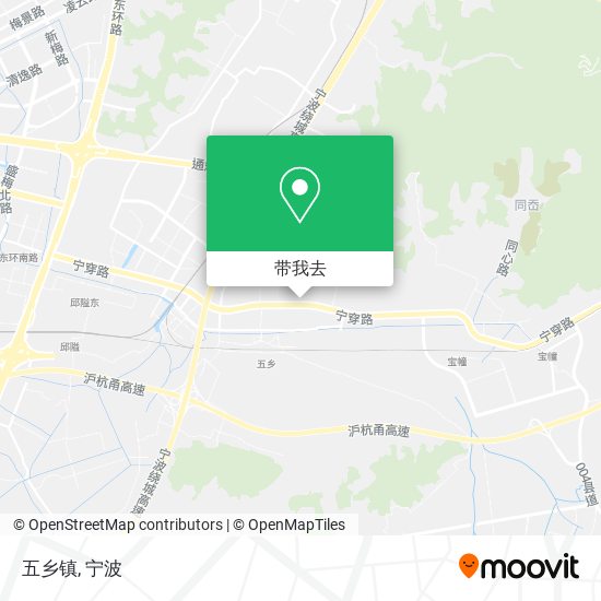 五乡镇地图