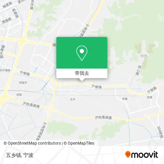 五乡镇地图