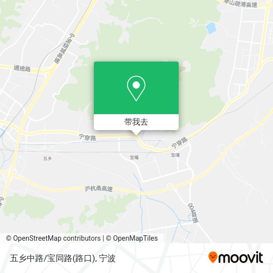 五乡中路/宝同路(路口)地图