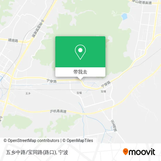 五乡中路/宝同路(路口)地图