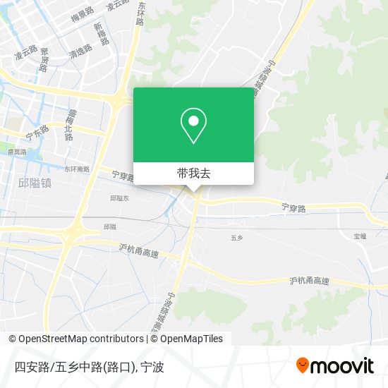 四安路/五乡中路(路口)地图