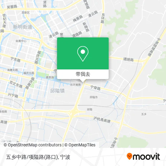 五乡中路/项隘路(路口)地图