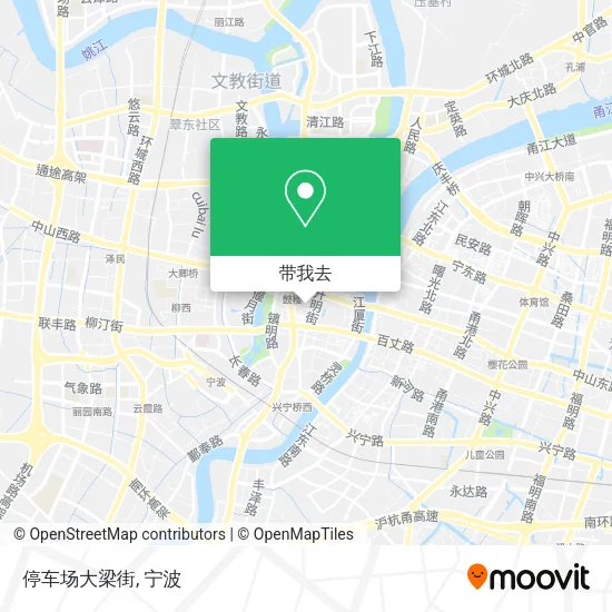 停车场大梁街地图
