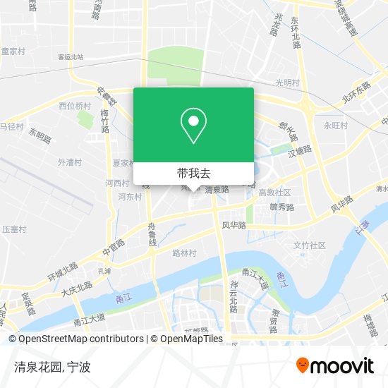清泉花园地图