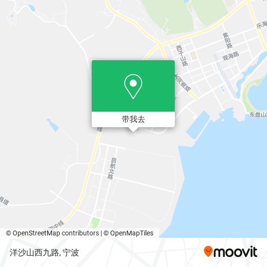 洋沙山西九路地图