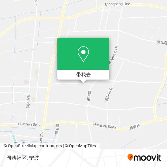 周巷社区地图