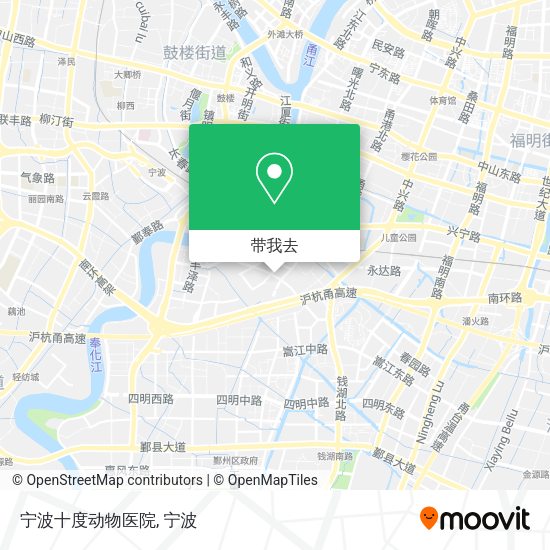 宁波十度动物医院地图