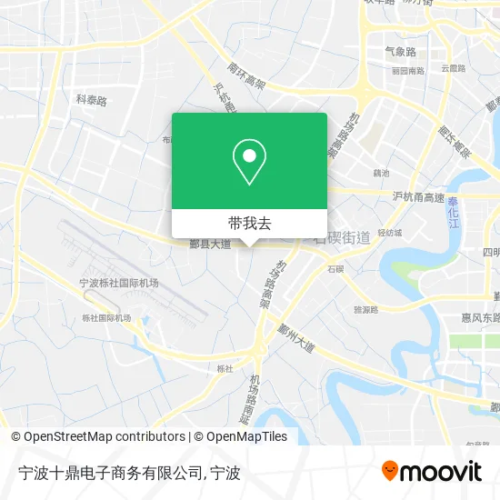 宁波十鼎电子商务有限公司地图