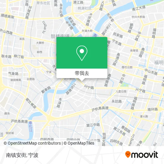 南镇安街地图