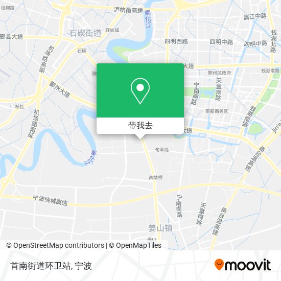首南街道环卫站地图