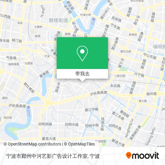 宁波市鄞州中河艺影广告设计工作室地图